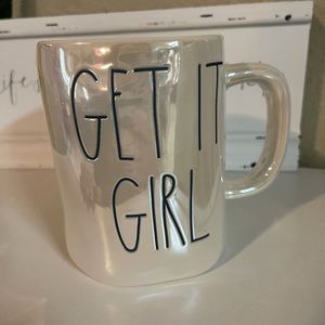 Iridescent Rae Dunn Mug.